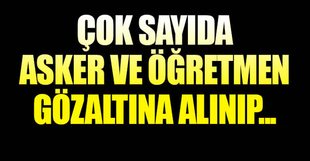 FETÖ üyelerine EAGLE operasyonu 20 gözaltı
