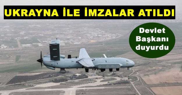 Devlet Başkanı duyurdu... Ukrayna ile imzalar atıldı