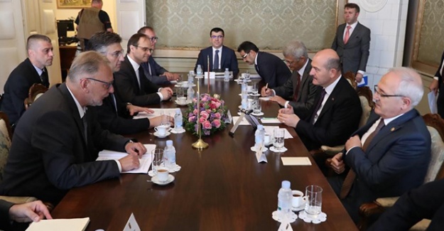 Bakan Soylu Hırvatistan'da