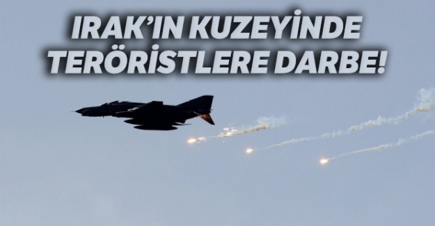 Irak'ın kuzeyinde teröristlere darbe!