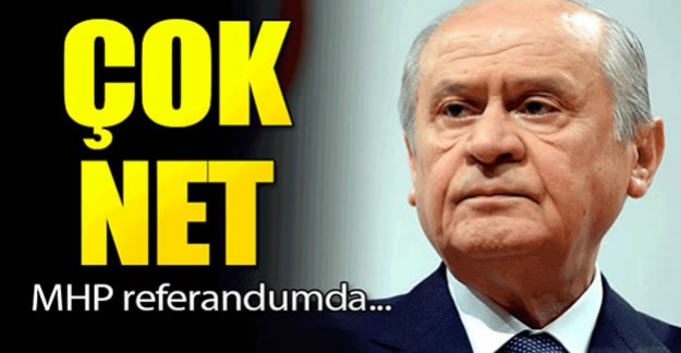 Bahçeli'den anayasa değişikliği açıklaması