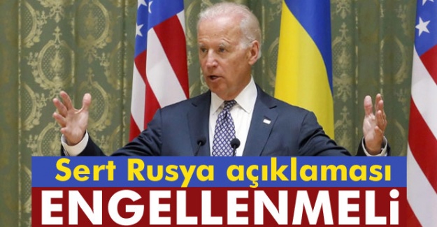 Biden'den Flaş Rusya Açıklaması