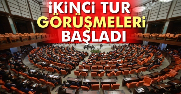 İkinci tur görüşmeleri başladı