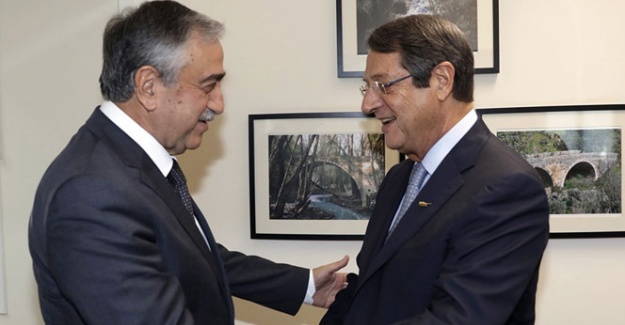 Kıbrıslı liderler yeniden bir arada