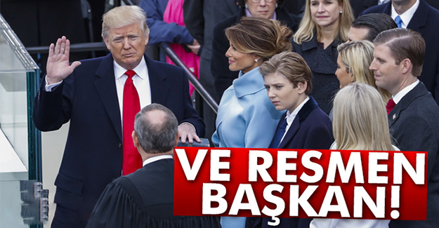 Trump, görevini devraldı