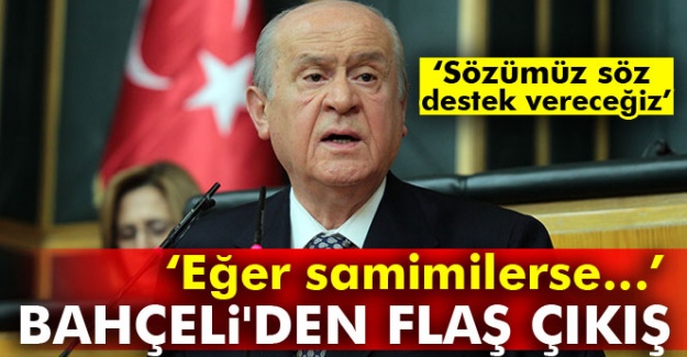 Bahçeli'den AK Parti'ye kritik çağrı