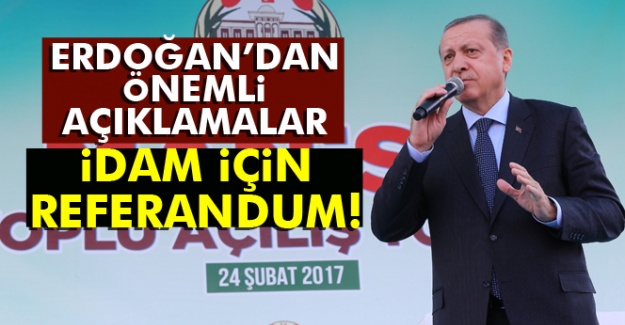 Erdoğan'dan önemli açıklamalar