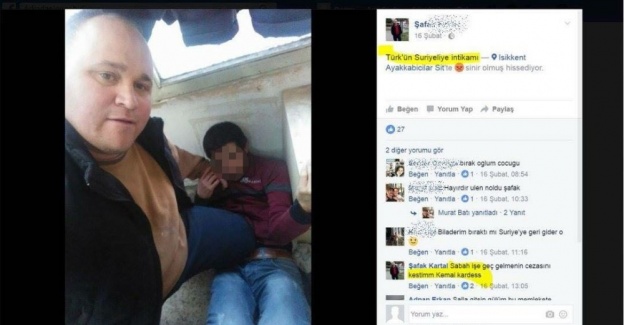 ’Türk’ün Suriyeli’ye intikamı’ paylaşımına gözaltı