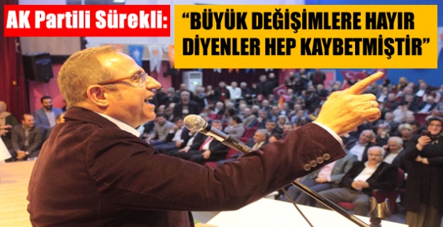AK Partili Sürekli'den yoğun 'Referandum mesaisi'