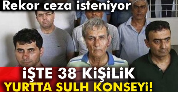 İşte 38 Kişilik Yurtta Sulh Konseyi!