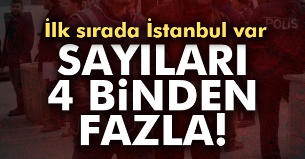 Türkiye’de dünyanın her ülkesinden 4 binden fazla ‘ithal’ suçlu!