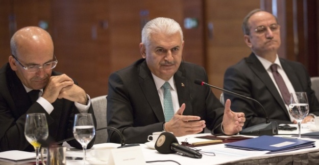 Başbakan Yıldırım, İngiliz basın mensuplarıyla buluştu