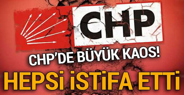 CHP'de 'Kızılbaş' kavgası! Tüm üyeler istifa etti