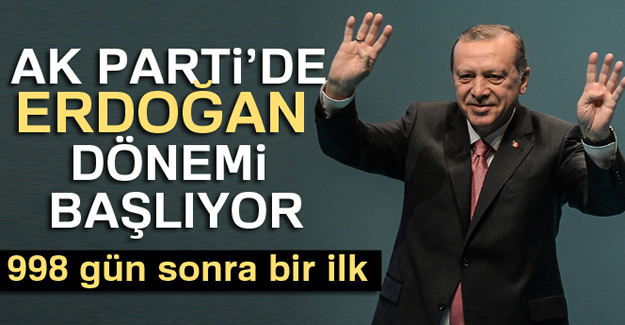 Cumhurbaşkanı Erdoğan AK Parti'ye dönüyor