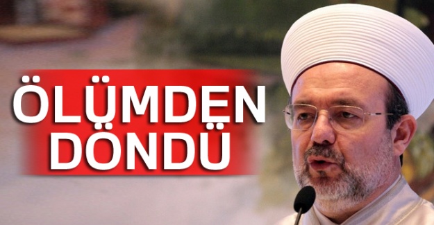 Görmez ve davetliler ölümden döndü