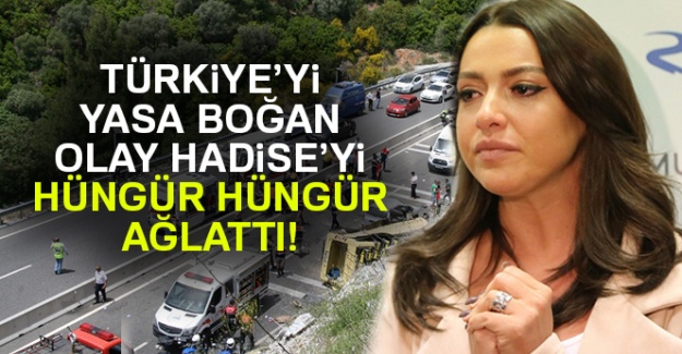 Hadise'yi İzmir'de hüngür hüngür ağlatan olay