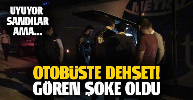 Otobüs şoförü araçta ölü bulundu