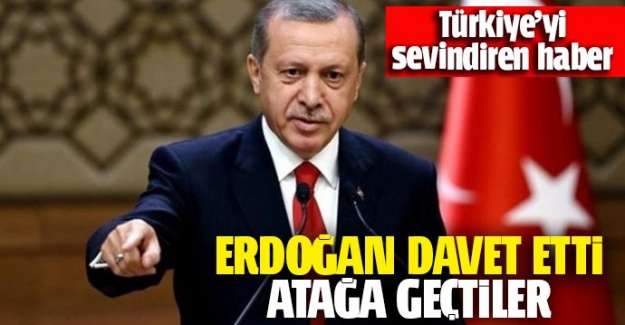 Türkiye'yi sevindiren haber! Erdoğan davet etti, atağa geçtiler