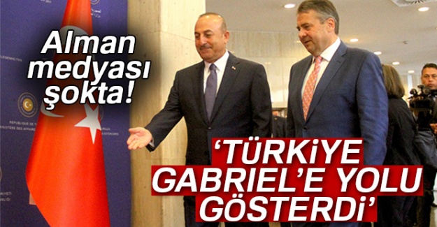 Almanlar şokta! 'Türkiye Gabriel'e yolu gösterdi'