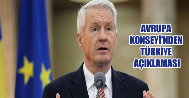 Avrupa Konseyi'nden Türkiye açıklaması