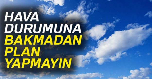 Bugün hava nasıl olacak?