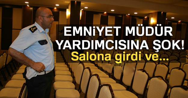 Emniyet müdür yardımcısına şok