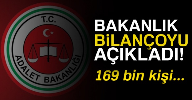 Adalet Bakanlığı 15 Temmuz bilançosunu açıkladı