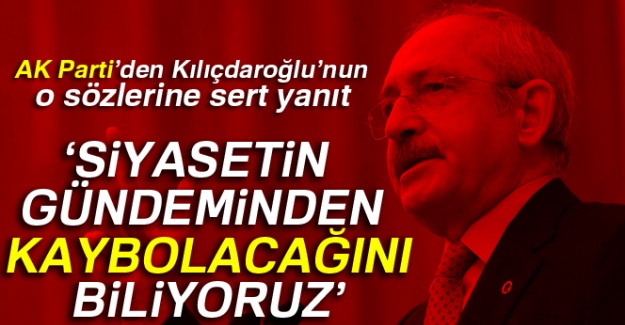 AK Parti'den Kılıçdaroğlu'na sert cevap!