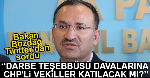 Bakan Bozdağ: