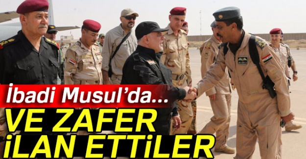 Irak Başbakanı İbadi, Musul’da