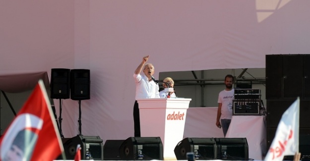 Kılıçdaroğlu: Güvenpark’ta başladığımız yürüyüşü Maltepe’de noktaladık