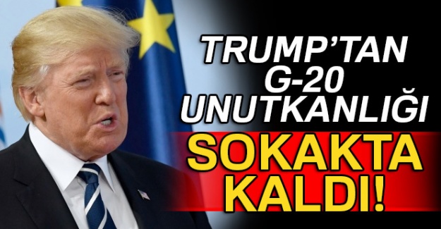 Trump, G-20 için otel rezervasyonu yaptırmayı unuttu