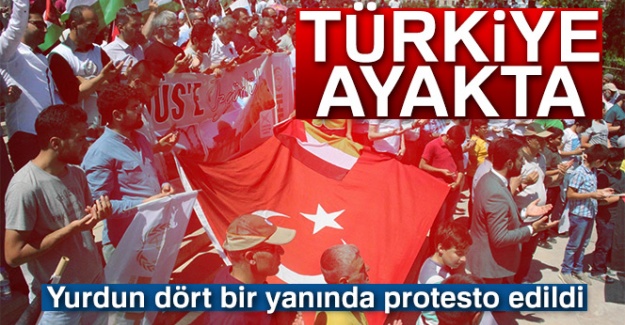 Türkiye ayakta! Yurdun dört bir yanında protesto edildi!