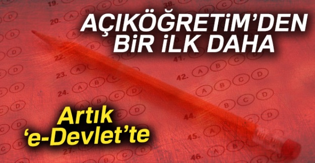 Açıköğretim’den bir ilk daha