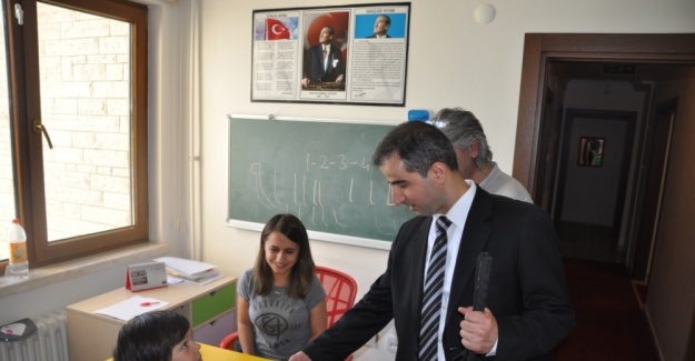 Bakanlıktan Türkiye’nin ilk ve tek özel eğitim merkezine ziyaret