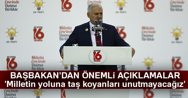 Başbakan Yıldırım: