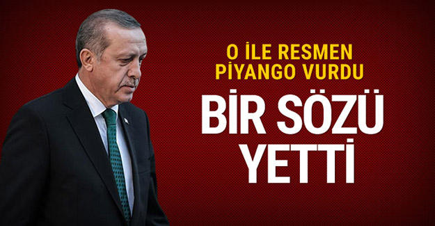Cumhurbaşkanı Erdoğan'ın bir sözü yetti o il yaşadı