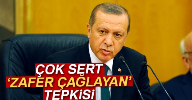 Erdoğan'dan çok sert 'Zafer Çağlayan' tepkisi