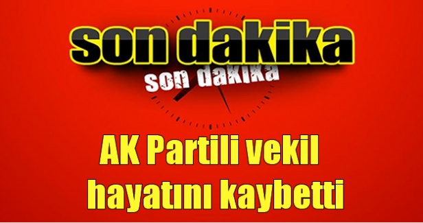 Son dakika... AK Partili vekil hayatını kaybetti
