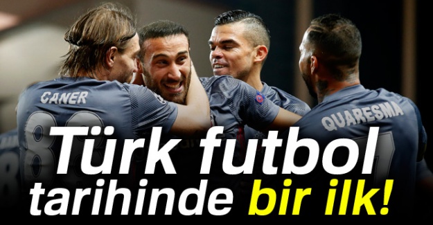 Beşiktaş'tan Türk futbol tarihinde bir ilk
