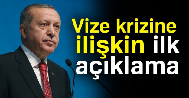 Erdoğan'dan ABD ile vize krizi açıklaması