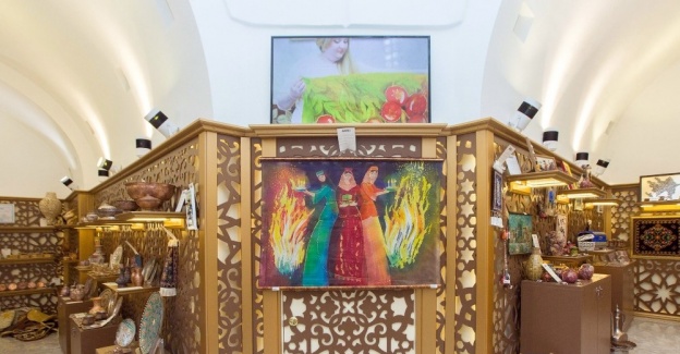 TİKA’nın desteği ile urulan ABAD Sanatkârlık Merkezi Azerbaycan’da ilgi odağı oldu