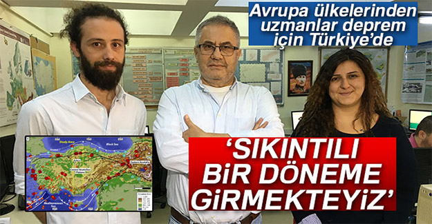 Avrupa ülkelerinden uzmanlar deprem için Türkiye'de