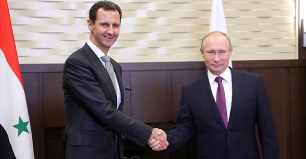 Soçi'de sürpriz görüşme! Putin ve Esad bir araya geldi
