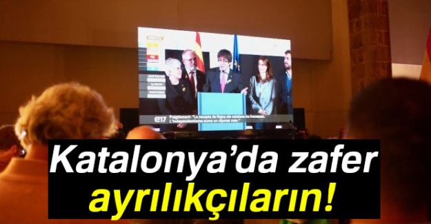 Katalonya’da zafer ayrılıkçıların