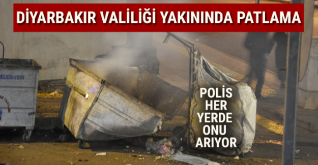 Diyarbakır Valiliği yakınında patlama