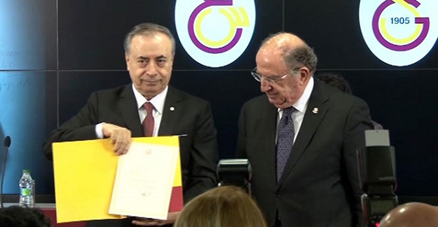 Galatasaray’da mazbata töreni yapıldı