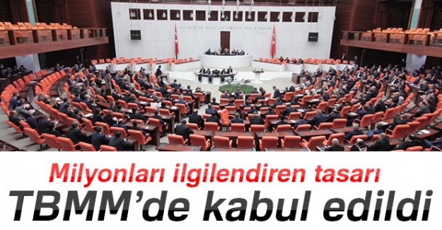 İcra ve İflas Kanunu Tasarısı TBMM'de kabul edildi