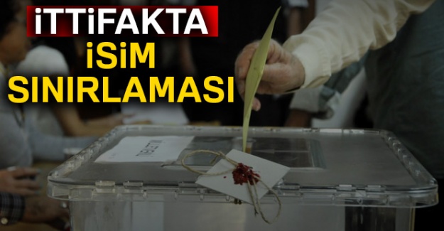 İttifakta isim sınırlaması