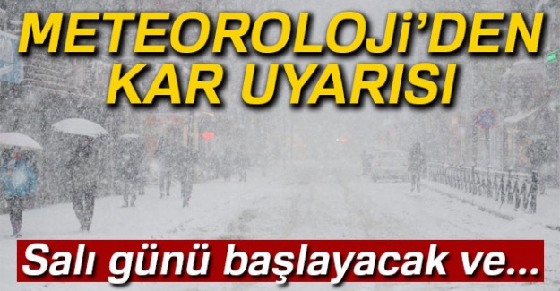 Meteoroloji'den kar uyarısı| İstanbul'a kar ne zaman yağacak?